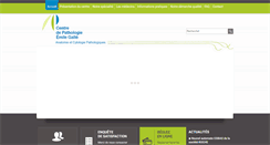 Desktop Screenshot of centredepathologie.com